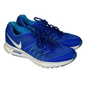 Nike Mens Air Relentless 6 Running Shoes 843836-400 Blue White Sneakers 10